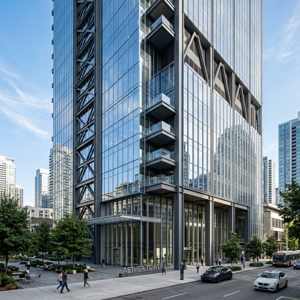 Modern Commercial Complex by Averox